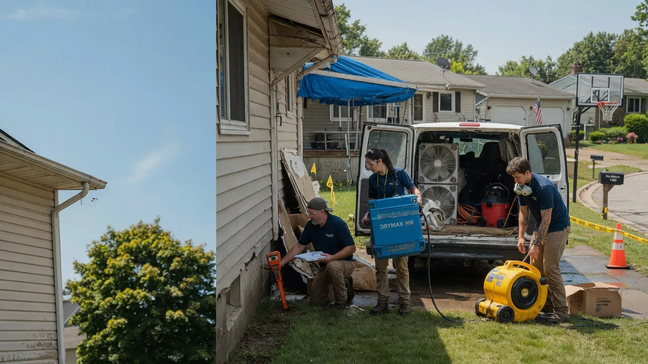 Ceiling Leak Cleanup in Hopkins, MN near me