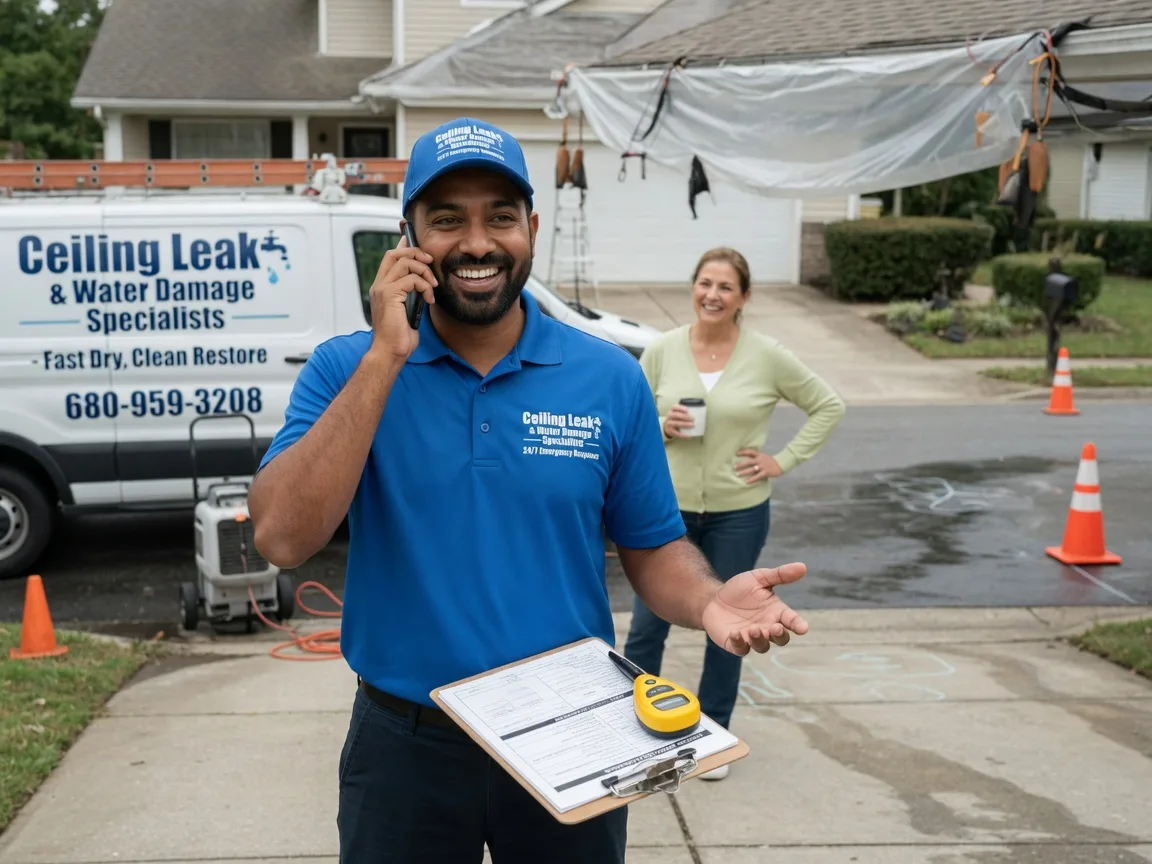 Ceiling Leak Cleanup Hopkins, MN FAQs